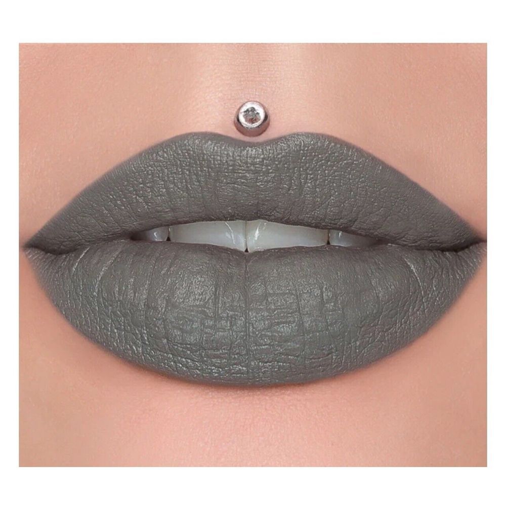 Jeffree Star‎ Velvet Trap Lipstick Drill Sergeant Sultry Grey Gray New